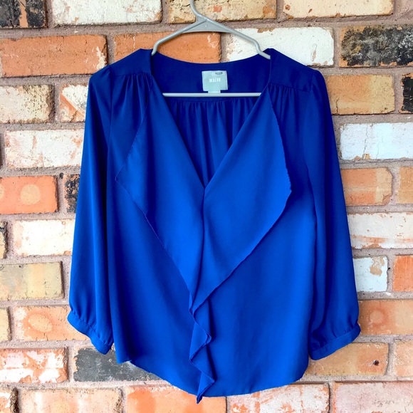 Maeve Tops - Maeve Blue Blouse